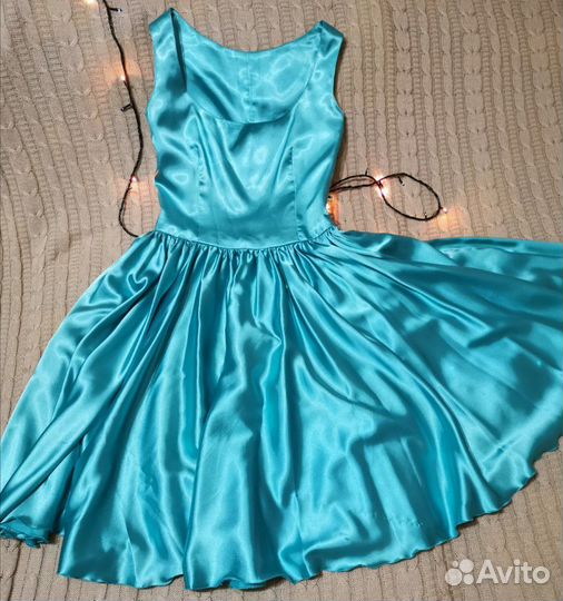 Платье цвет морской волны