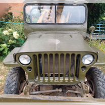 Willys MB 2.2 MT, 1942, 70 000 км, с пробегом, цена 300 000 руб.