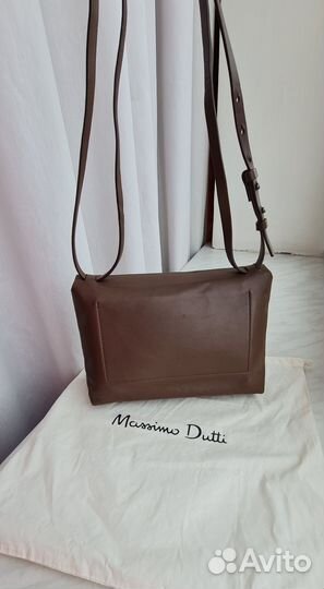 Massimo dutti сумка натур.кожа