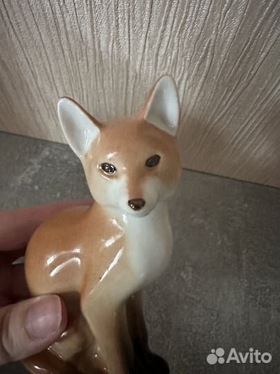 Фарфоровые статуэтки лиса