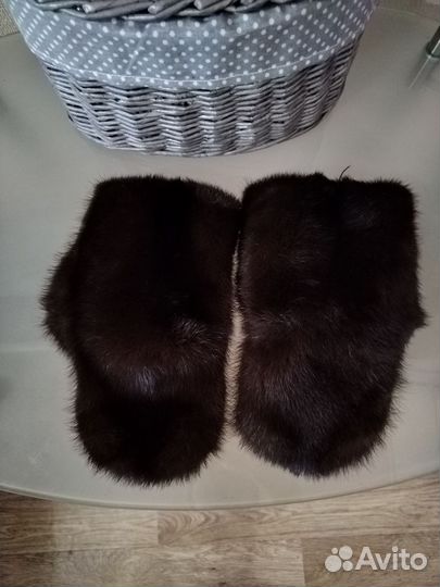 Шкурки норковые на варежки