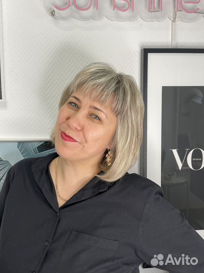 Окрашивание волос airtouch,тотал блонд