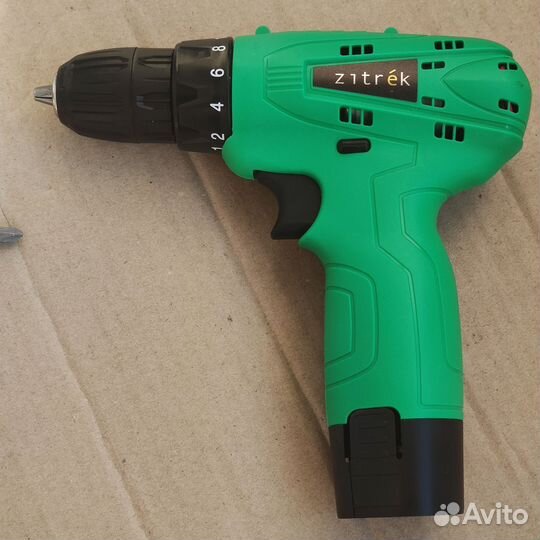 Аккумуляторный шуруповёрт. Zitrek 12 li