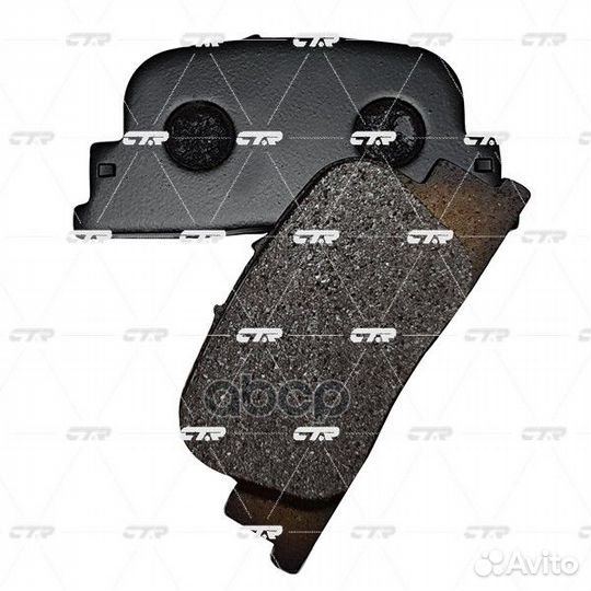 CKT-32 Колодки тормозные дисковые зад TOY