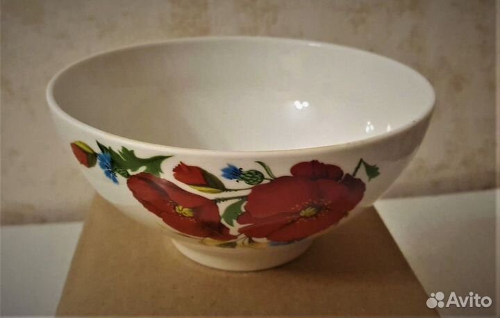 Конфетница Маки Красные СССР