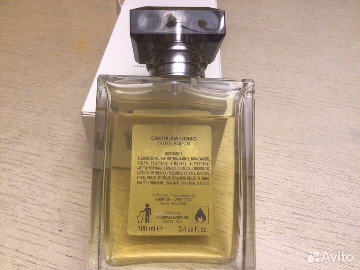 Духи Catthusia uomo мужские 100 мл