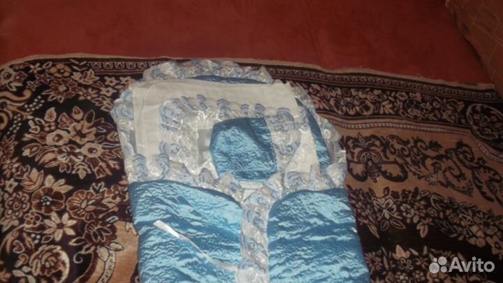 Конверт на выписку из роддома для мальчика