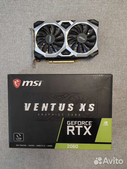 Видеокарта MSI 2060 Ventus XS 6G