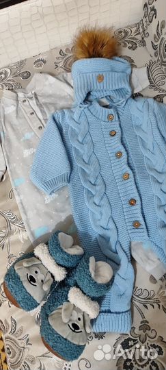 Комбинезончик с шапочкой 