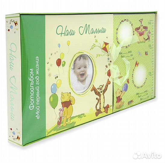 Фотоальбом новый детский с ростомером