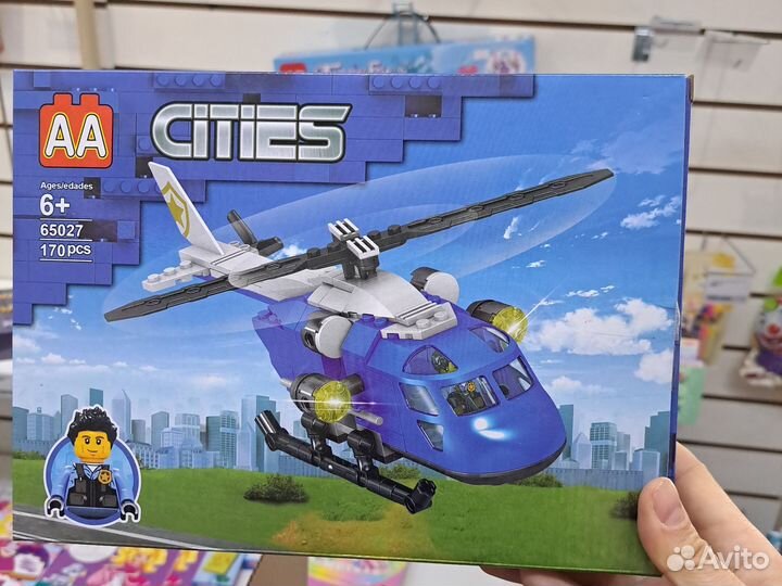 Lego Cities вертолет конструктор