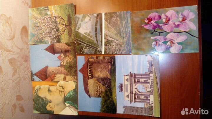 Открытки разные 1966,76,88гг.цена за шт