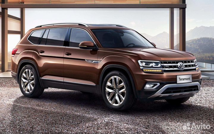 Лобовое стекло на выезд на Volkswagen Teramont