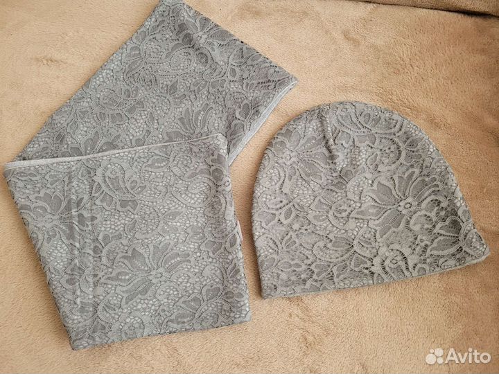 Шапка и снуд для девочки