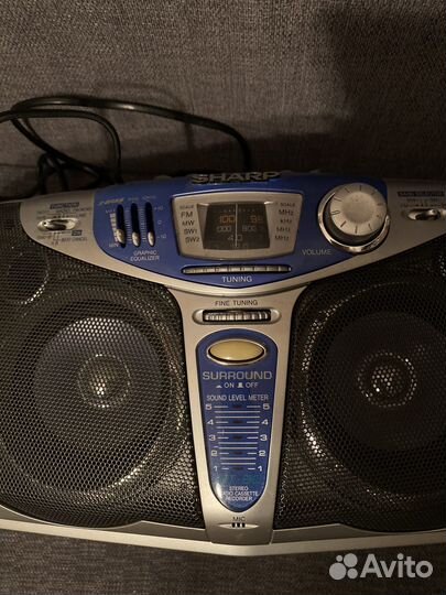 Магнитола Sharp QT-90W