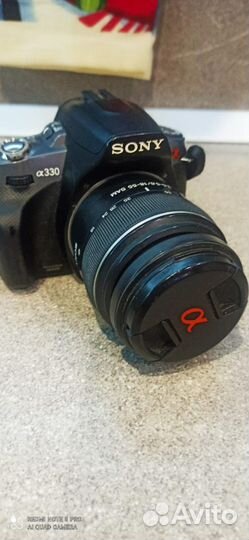 Зеркальный фотоаппарат sony