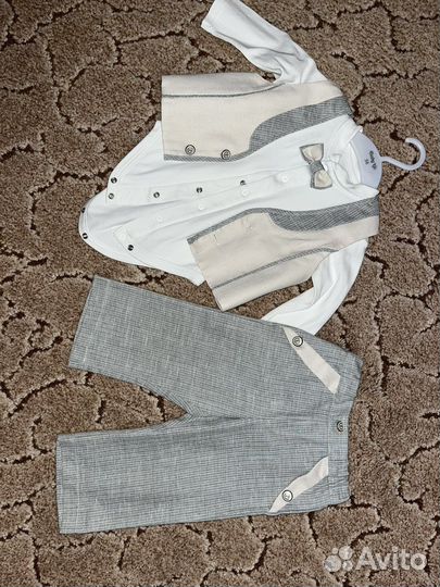 Нарядный костюм для мальчика 80