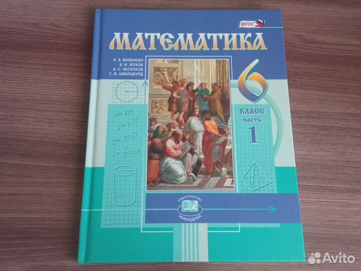 Учебник 6 класс 1 часть математика (Н.Я Виленкин)