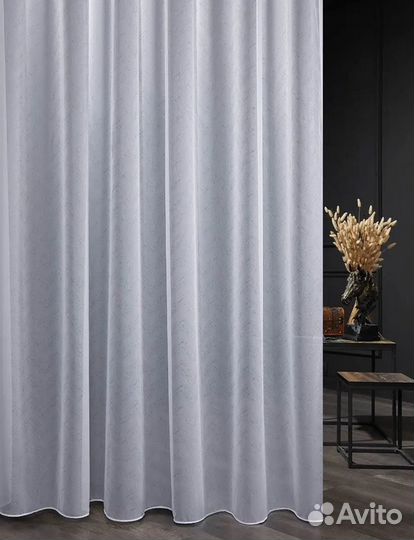 Тюль вуаль с рисунком готовый 500*250 новый