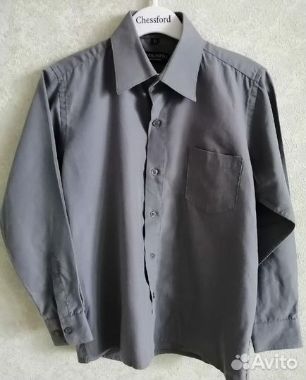 Брюки школьные, рубашка