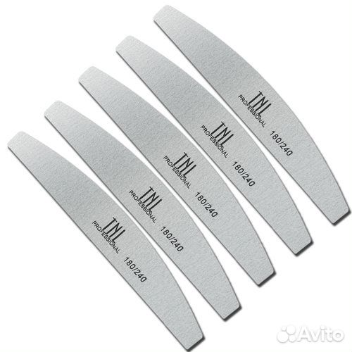 Пилки для ногтей набор TNL 10 шт