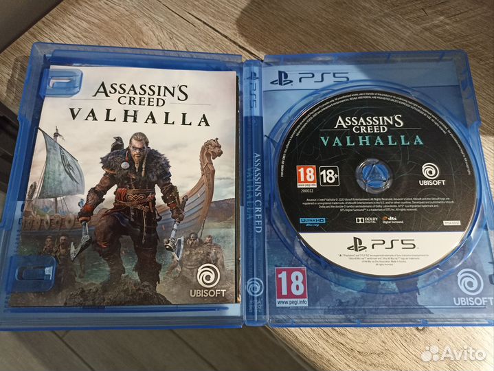 Assassins creed valhalla ps5 диск