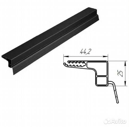 Уплотнитель боковой дорхан