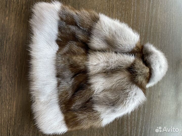 Шапка норковая новая
