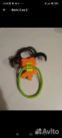 Резинка-игрушка для волос