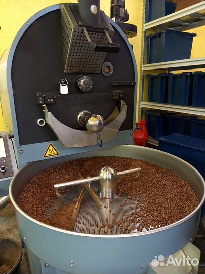 Обжарка зелёного кофе