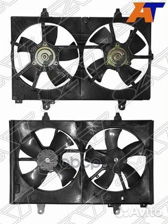 Диффузор радиатора в сборе nissan murano 04-08