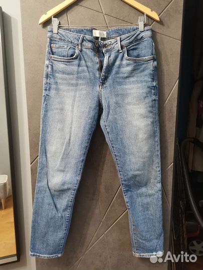 Джинсы бойфренды mango. Длина изделия 91 см