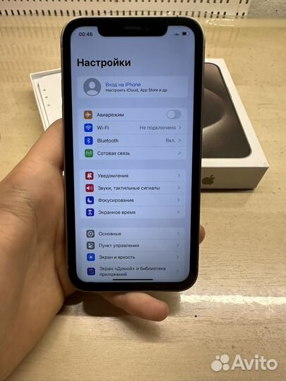 iPhone Xr в корпусе 15 pro 128 gb