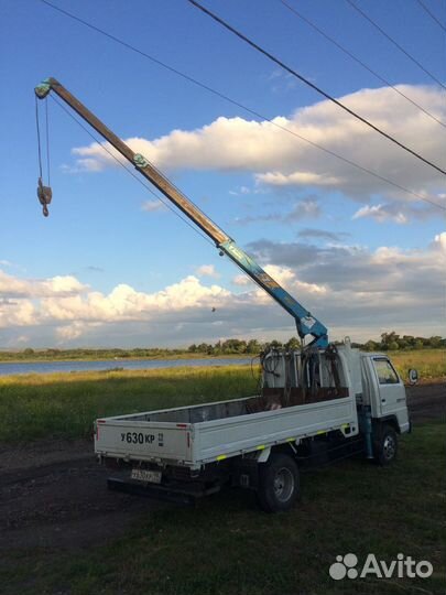 Аренда и услуги манипулятора, стрела 2.5 т, 7 м, борт 3 т, 3.9 м