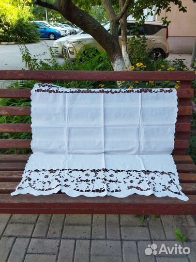 Старинная Скатерть, ручная работа