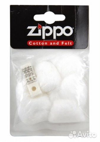 Ремкомплект зажигалки zippo оригинал вата фитиль