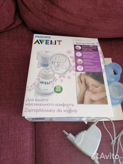Молокоотсос avent электрический