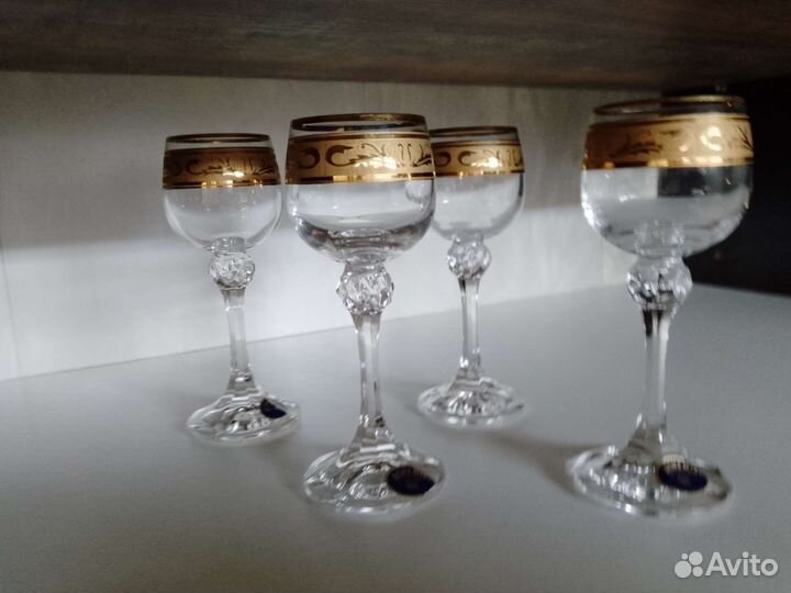 Бокалы фужеры стопки хрусталь СССР