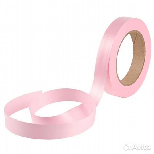 Лента 20ммХ46м розовая светлая