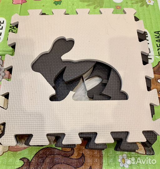 Детский коврик пазл