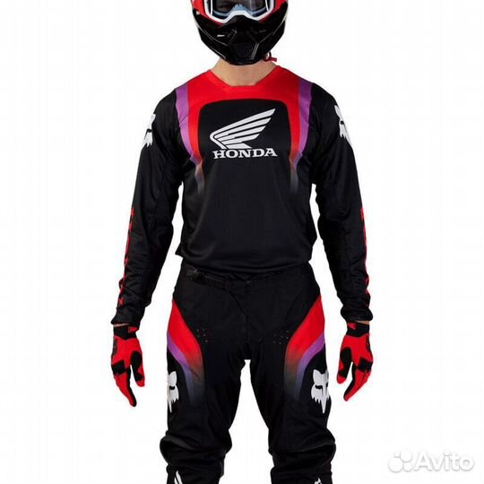 Fox 180 Honda 24 Jersey Multi Красный