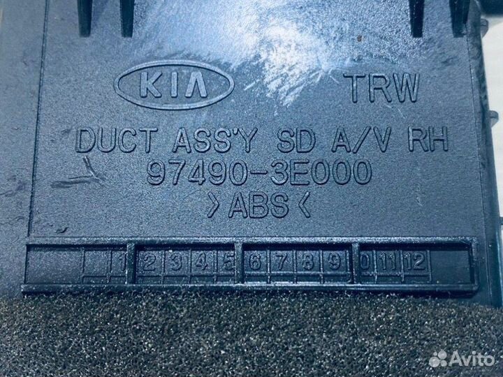 Дефлектор правый Kia Sorento SUV D4CB 2002