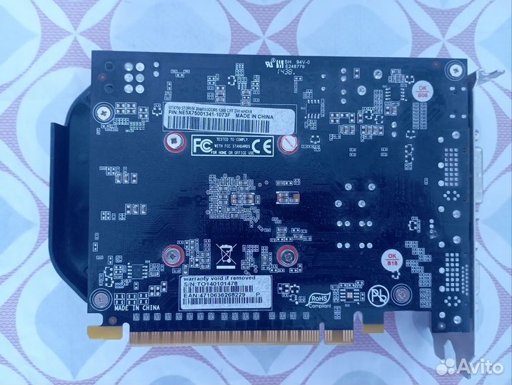 Видеокарты GTX 750 2GB/R7 260x/265 2GB