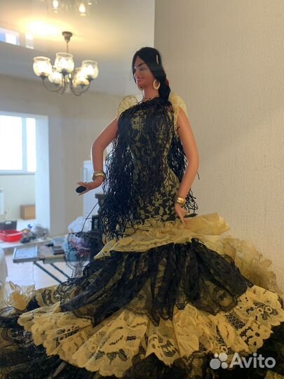 Коллекционная кукла испанка Марин