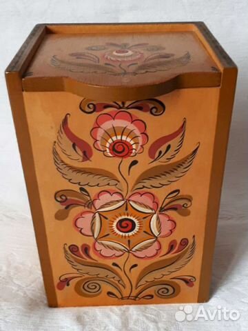 Банка деревянная для чая, кофе