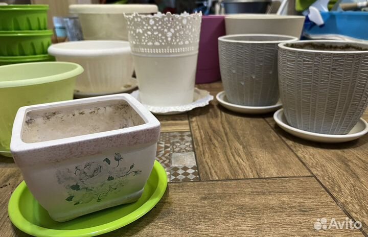 Горшки кашпо балконные ящики