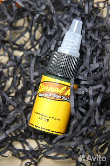 Краска для тату и татуажа Eternal Olive