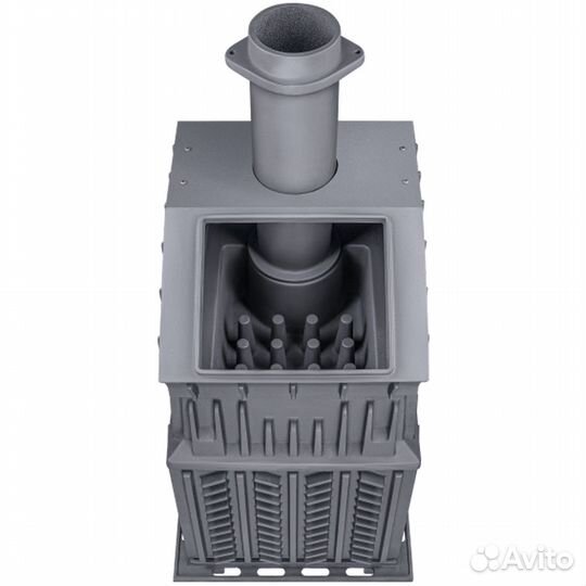 Печь дровяная чугунная Гефест Гром 30П(2) Универс