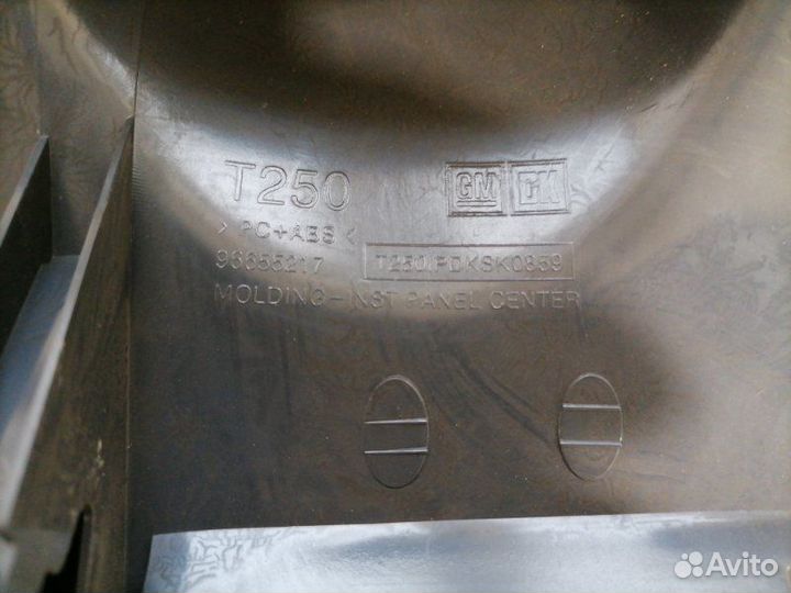 Дефлектор воздушный Chevrolet Aveo T250 2005-2011