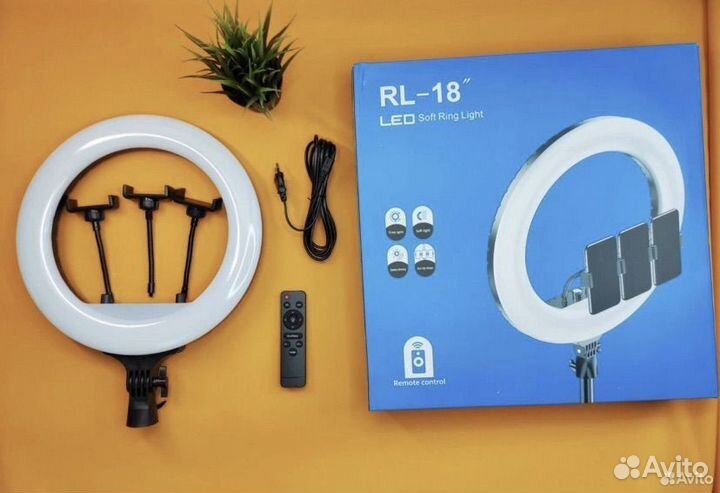 Кольцевая лампа 45 см RL 18